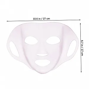 Багаторазова маска для обличчя WRITWAA, частково прозора для догляду за шкірою synthetic.ua - Фото 1