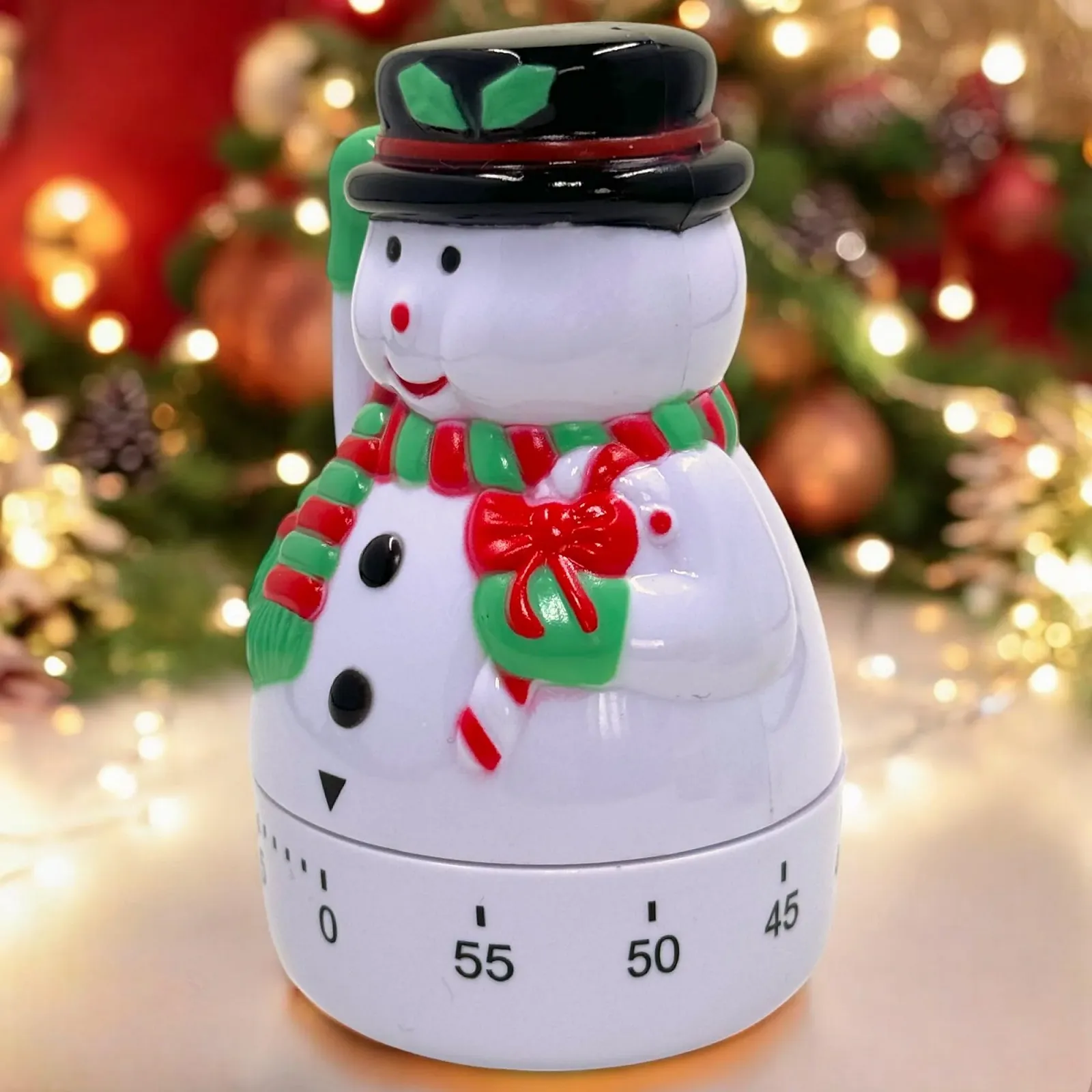 Кухонный таймер MIJOMA Mechanical Christmas 60 Minute Снеговик, фото №6 Кухонный таймер MIJOMA Mechanical Christmas 60 Minute Снеговик, фото №6