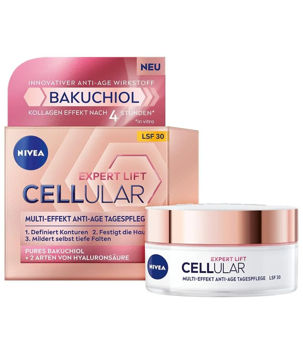 Денний крем NIVEA Cellular Expert Lift Multi-Effect антивіковий зволожувальний SPF 30 50 мл, фото №1 Денний крем NIVEA Cellular Expert Lift Multi-Effect антивіковий зволожувальний SPF 30 50 мл, фото №1