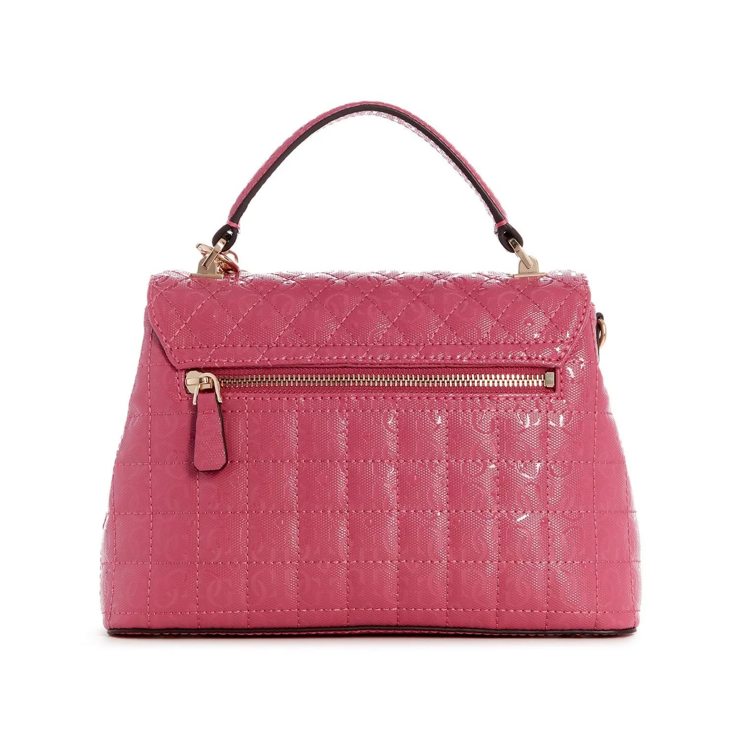 Сумка GUESS Yarmilla Top Handle Flap Mulberry, фото №1