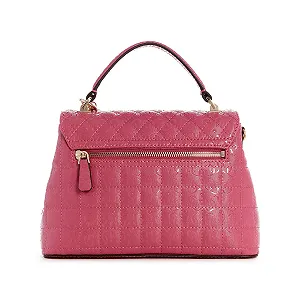 Сумка GUESS Yarmilla Top Handle Flap Mulberry - Фото 1