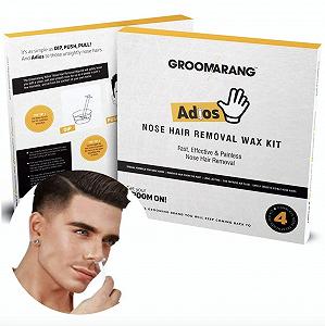 Набор воска для удаления волос в носу и ушах Adios Nasal & Ear Hairs - Фото 1