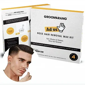 Набор воска для удаления волос в носу и ушах Adios Nasal & Ear Hairs - Фото 1