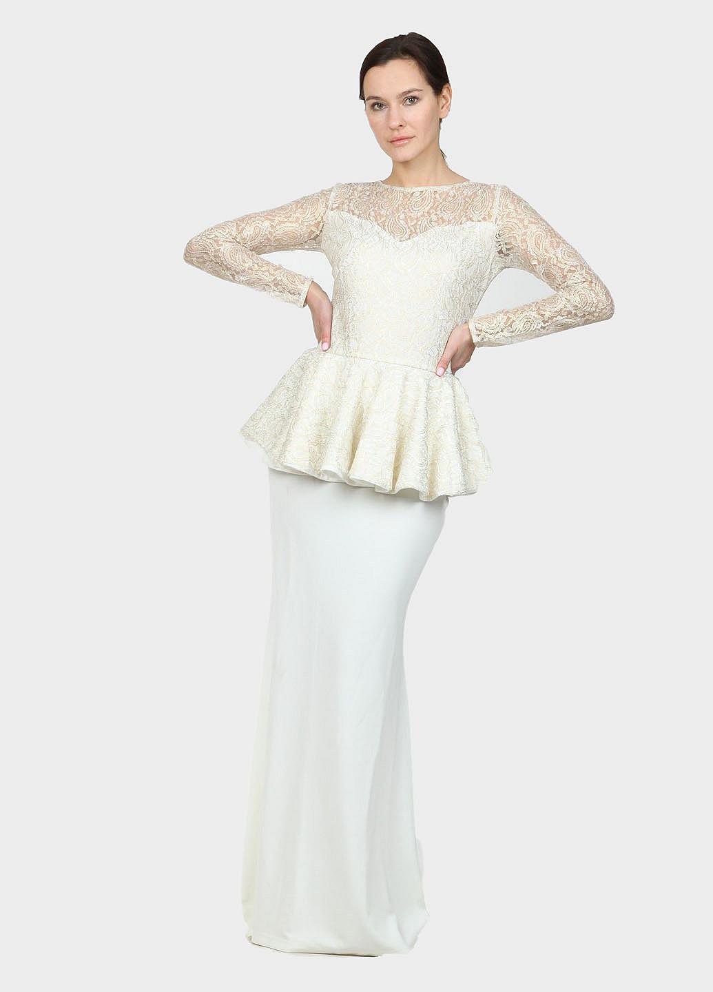 Платье Enna Levoni M Молочный (ND-3834-Milk), фото №6