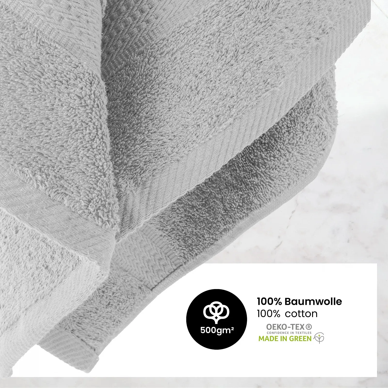 Набір рушників Terry Towel Махрові 100% бавовна 50 x 100 см 4 шт., фото №1