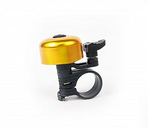 Велосипедный звонок механический A-Bike золотой (G0000933) - Фото 1