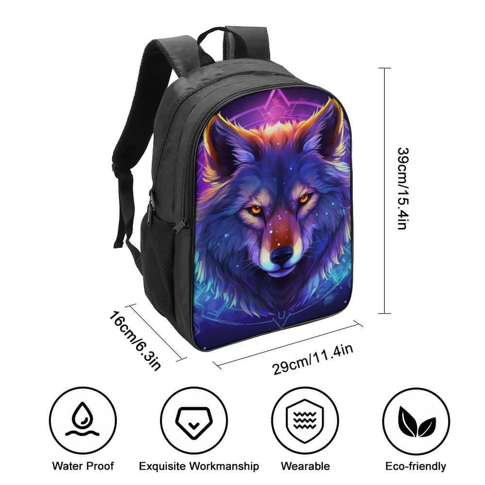 Ранец Wolf DPEOANEBN 40x28x16см, фото №2