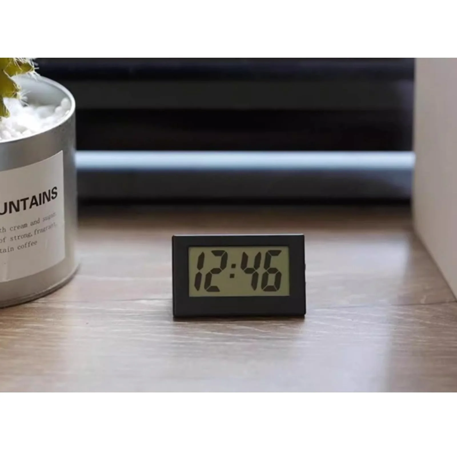 Маленький Цифровой Дорожный Часы Белый, фото №8