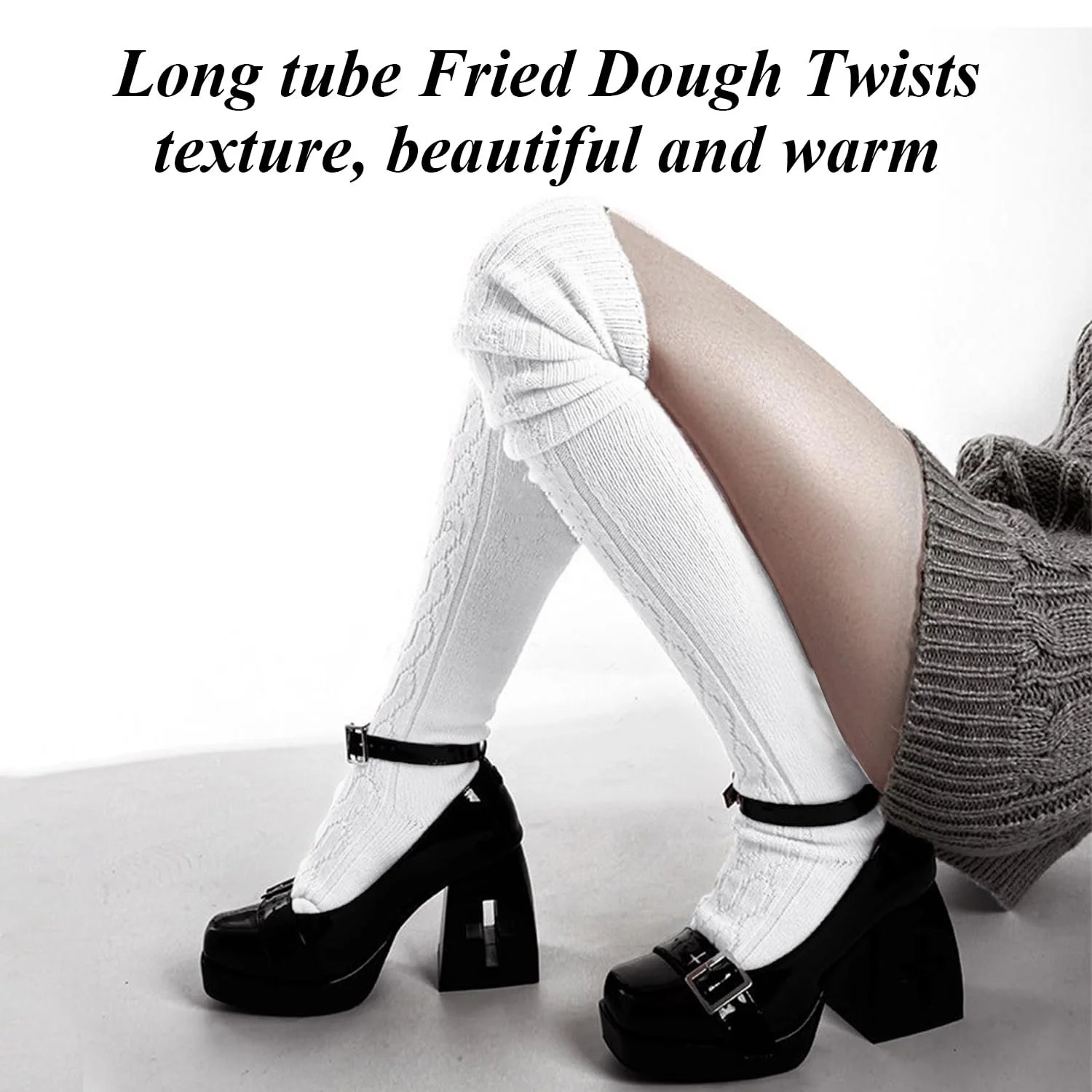 Жіночі шкарпетки до коліна, фото №5