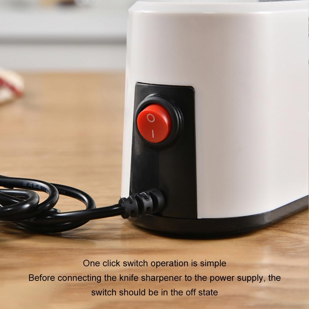 Электрическая ножеточка с USB-интерфейсом из ABS-пластика, фото №7