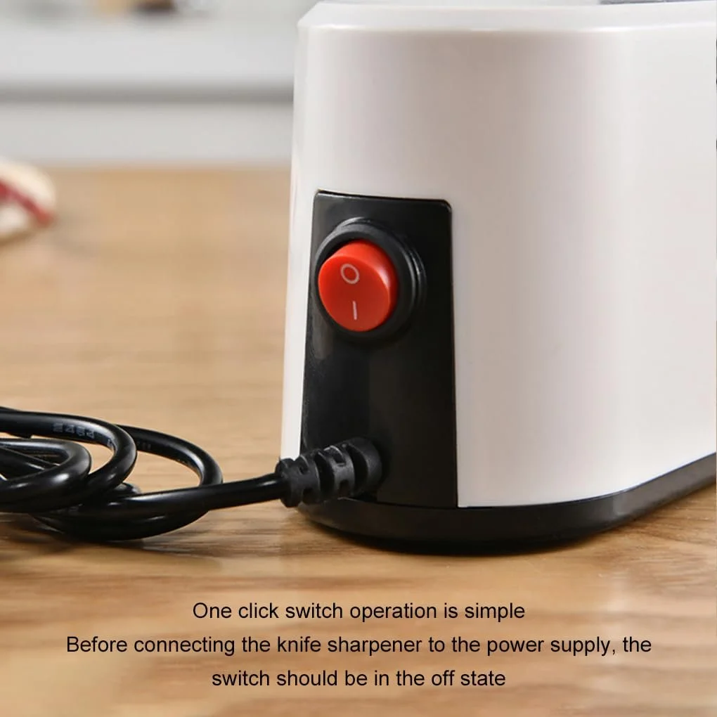 Електрична Точило для ножів портативна USB ABS, фото №4