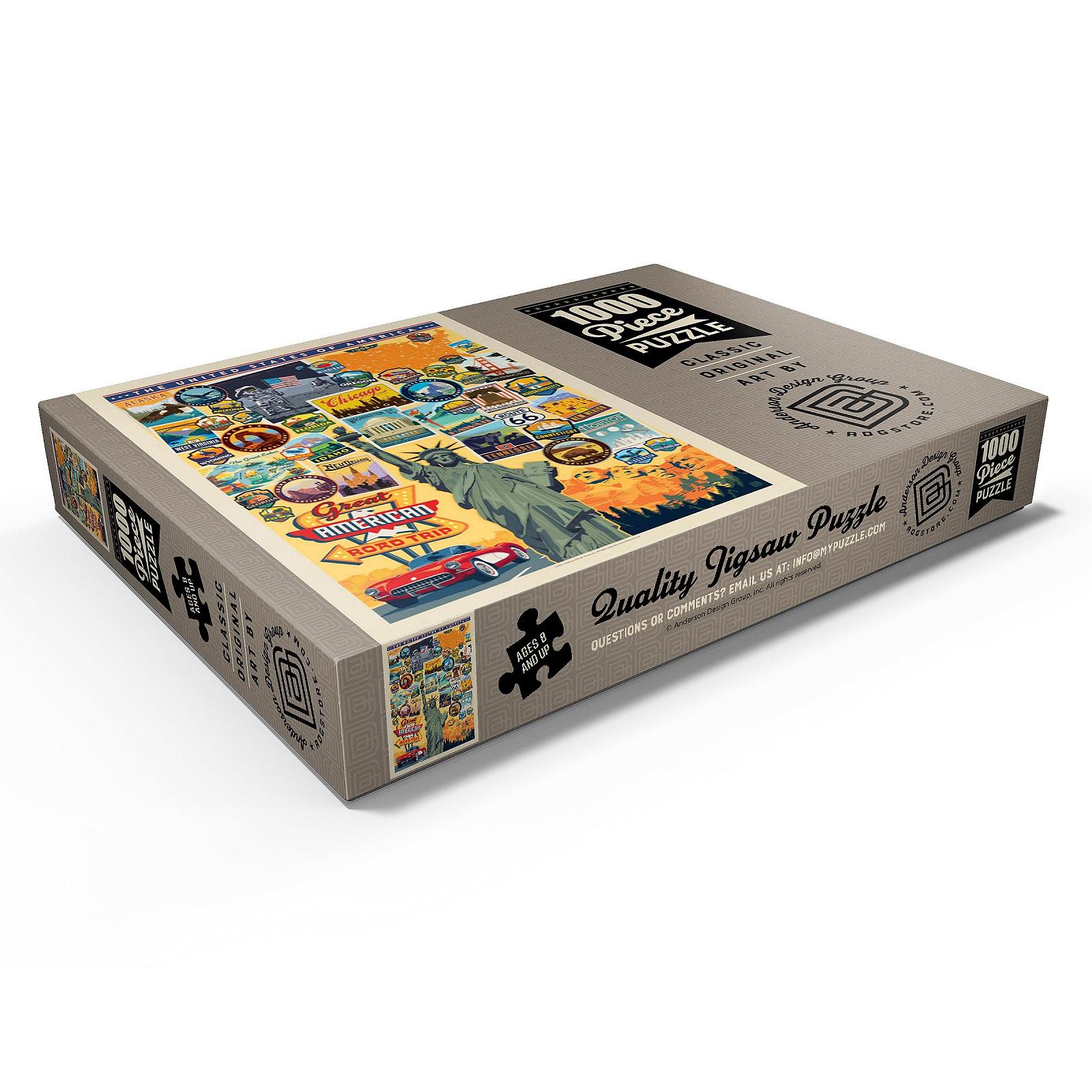 Пазл MyPuzzle Special Collection American Travel: USA Collage 1000 деталей, фото №3