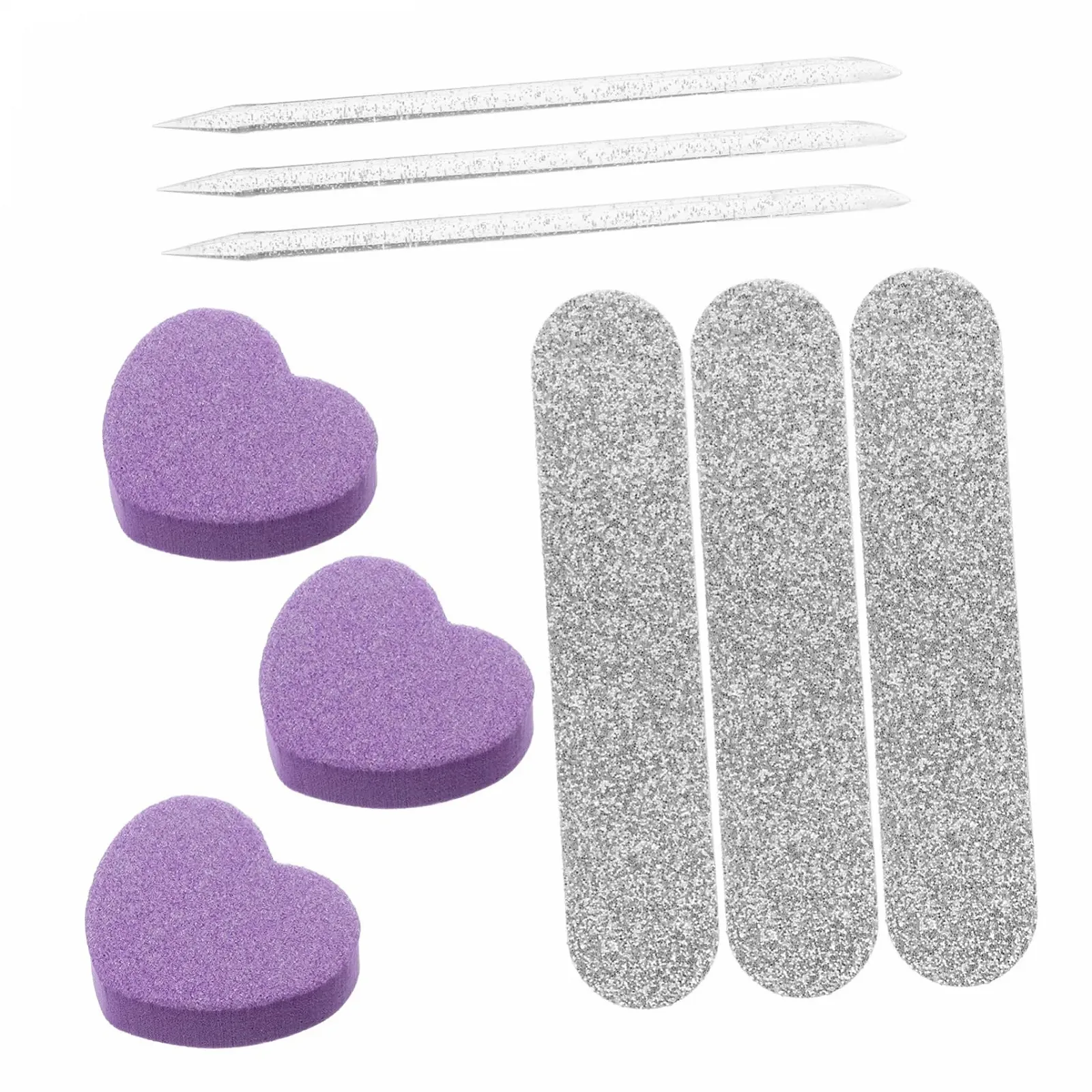 Набор для ногтей OATIPHO 10 шт., буфер, пилка для ногтей, гравий, фото №1 Набор для ногтей OATIPHO 10 шт., буфер, пилка для ногтей, гравий, фото №1