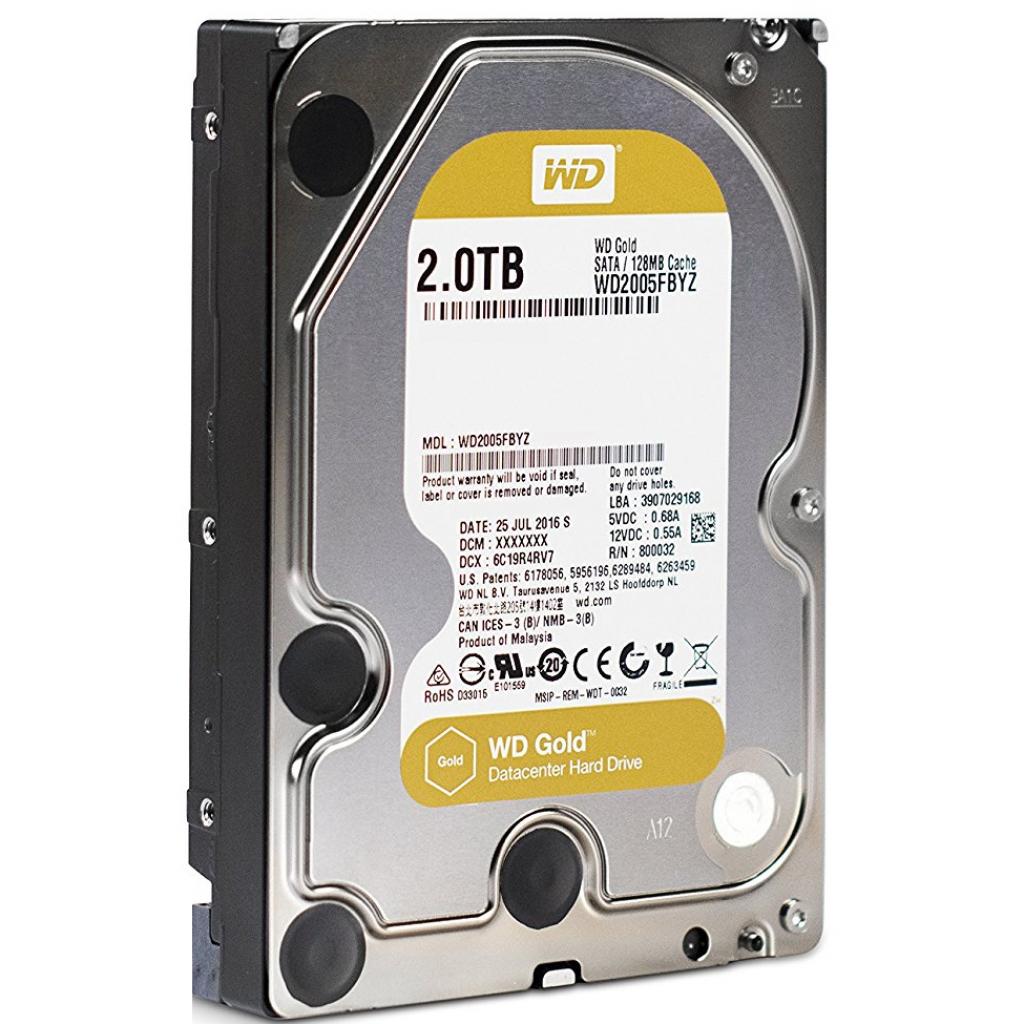 Внутрішній жорсткий диск Western Digital 3.5" 2TB WD WD2005FBYZ, фото №2