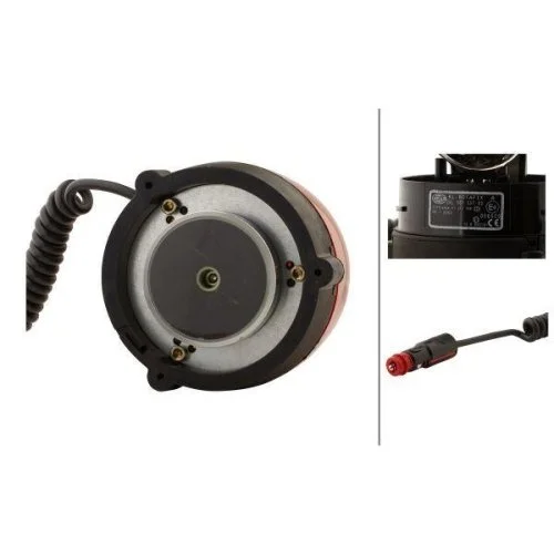 Проблисковий маячок HELLA Rotafix 2RL 007 337-031 для DAF MERCEDES-BENZ SCANIA, фото №2