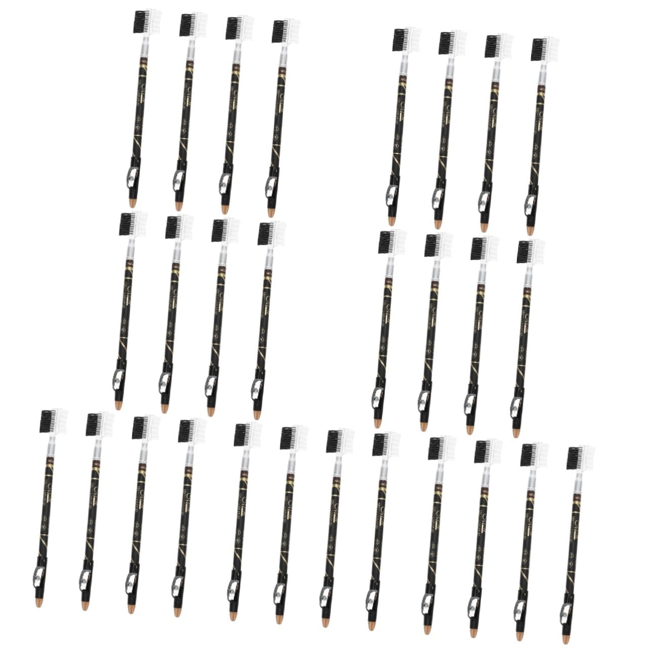 Олівець FRCOLOR Водостійкий 2 в 1 Чорний Коричневий, фото №1