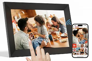 Цифровая фоторамка Tibuta Frameo 10.1 дюйма IPS Touchscreen 32 GB WiFi - Фото 1