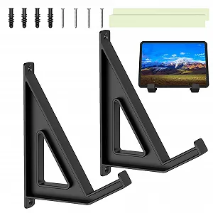 Настенное крепление для ноутбука Регулируемое и универсальное настенное крепление для электронных устройств возле кровати для фотографий, книг, рамок, роутеров, картин - Фото 1