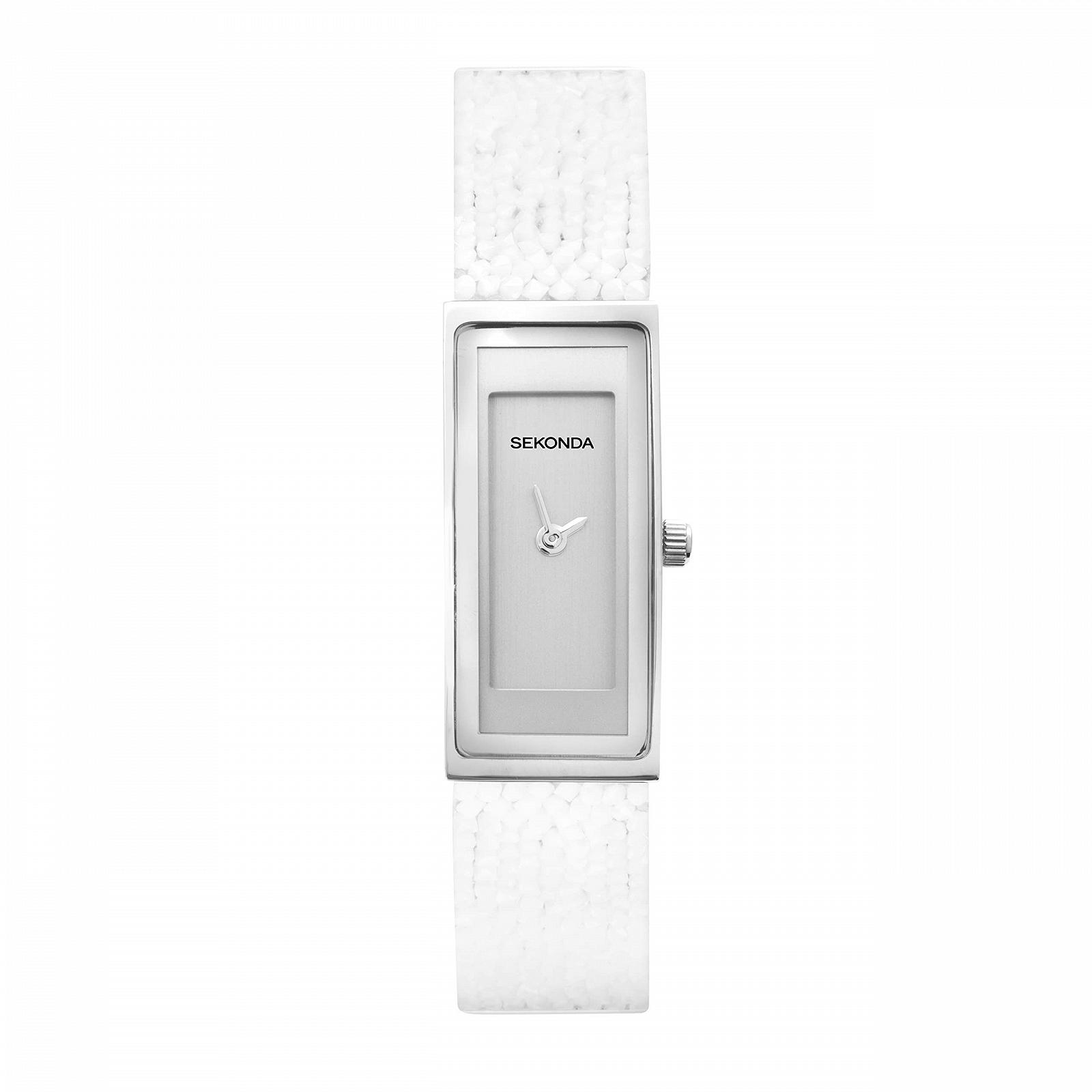 Жіночий годинник Sekonda Sparkle Slim Кристали Ремінець зі шкіряною підкладкою, фото №1