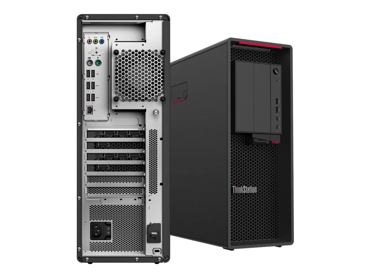 Робоча станція Lenovo ThinkStation P620 Ryzen Threadripper PRO 5955WX 64GB 1TB SSD RTX A4000 W11Pro Чорний, фото №7