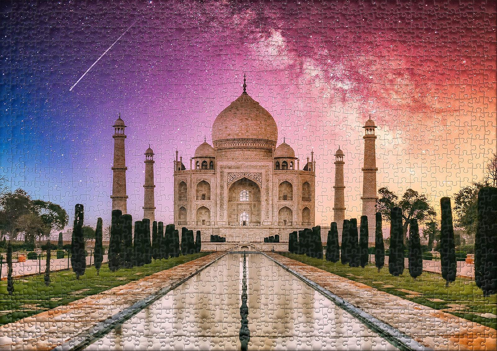 Пазл Ulmer Puzzleschmiede Classic 1000 элементов 1001 Night Taj Mahal 68 x 48 см, фото №2