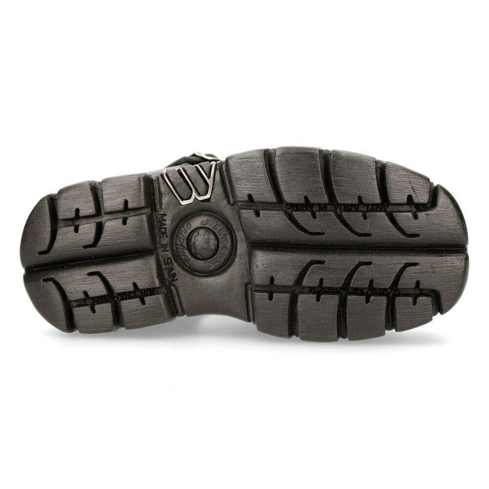 Черевики New Rock M-BIOS101-C2 Унісекс Металік Чорний, фото №8 Черевики New Rock M-BIOS101-C2 Унісекс Металік Чорний, фото №8