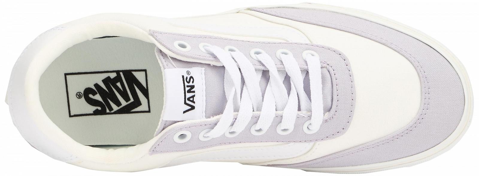 Кросівки Vans Brooklyn Canvas White/White, фото №3