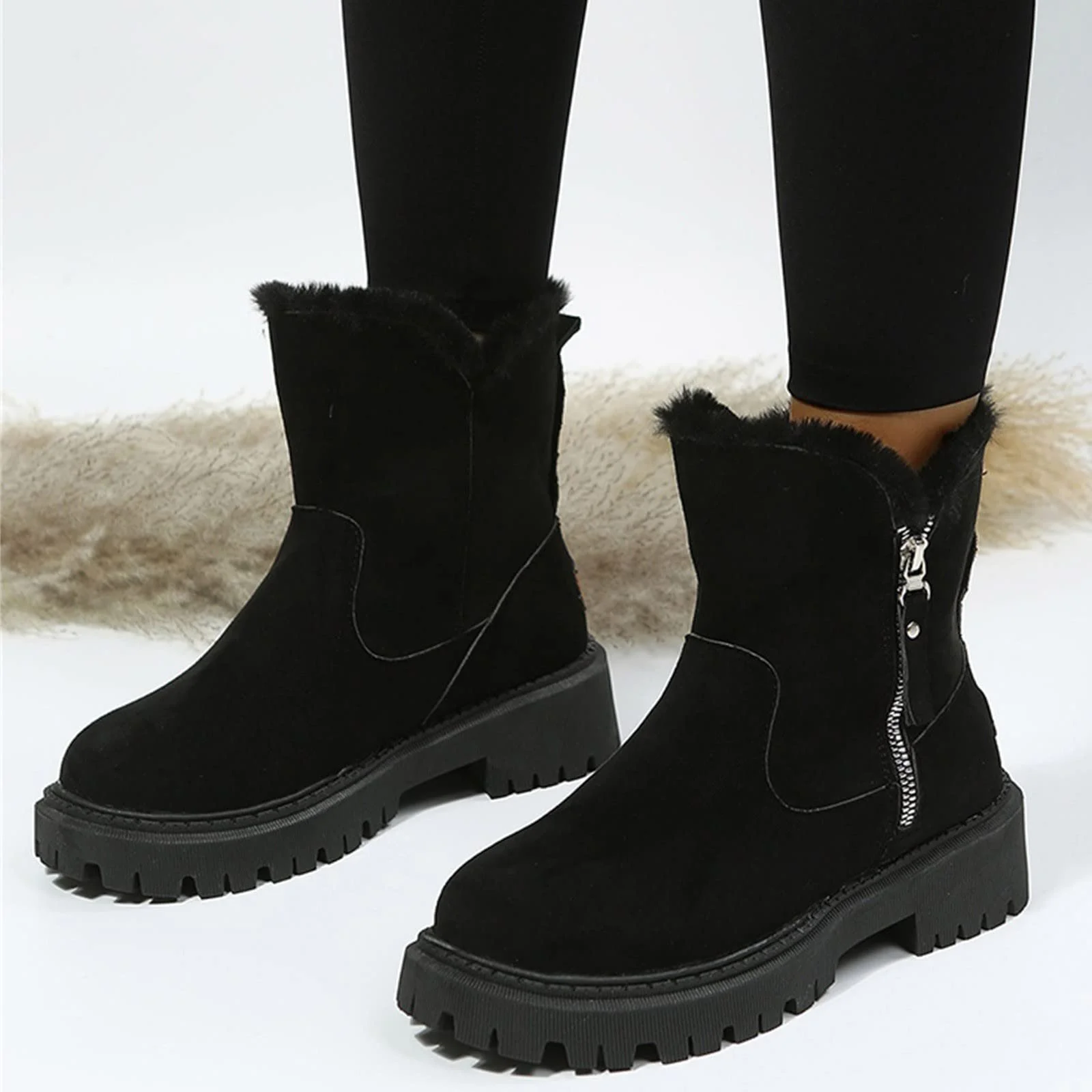 Зимові Чоботи Surttan Жіночі Утеплені на Підборах, фото №2 Зимові Чоботи Surttan Жіночі Утеплені на Підборах, фото №2