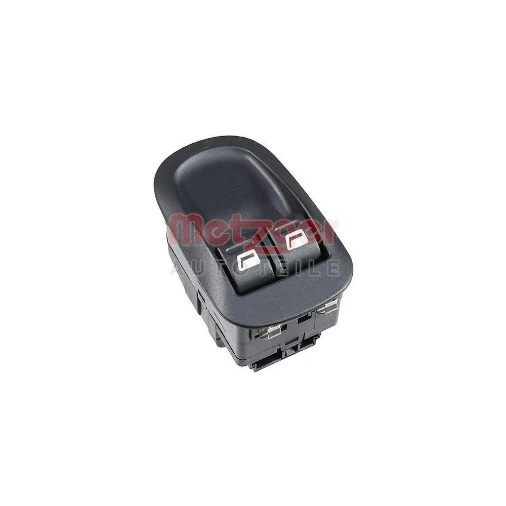 Переключатель стеклоподъемника METZGER 09161053 для PEUGEOT, передний со стороны водителя, фото №1