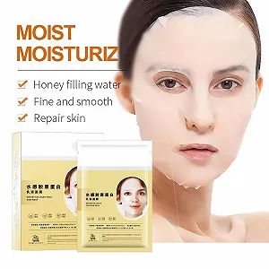 Маска для лица Black Tea Biodance Organic Collagen Overnight, Organic Collagen Real Deep Mask, для борьбы с морщинами и тонкими линиями, увлажнения 5 шт. synthetic.ua - Фото 1