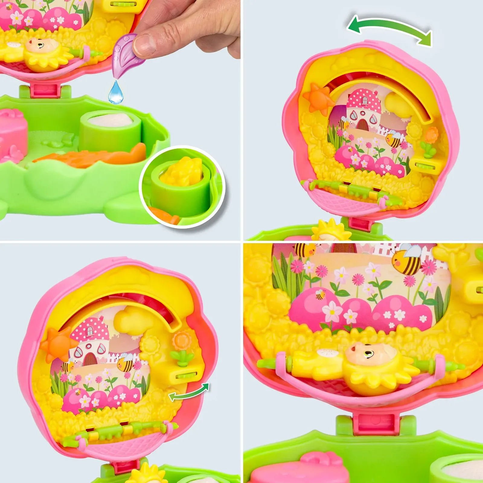 Набір IMC Toys Cry Babies Little Changers Sunny Flower Collection, фото №5 Набір IMC Toys Cry Babies Little Changers Sunny Flower Collection, фото №5