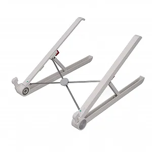 Подставка для ноутбука Asixxsix эргономичная, складная, регулируемая, вентилируемая, охлаждающая, для ноутбуков до 17 дюймов, наклон 30 градусов - Фото 1