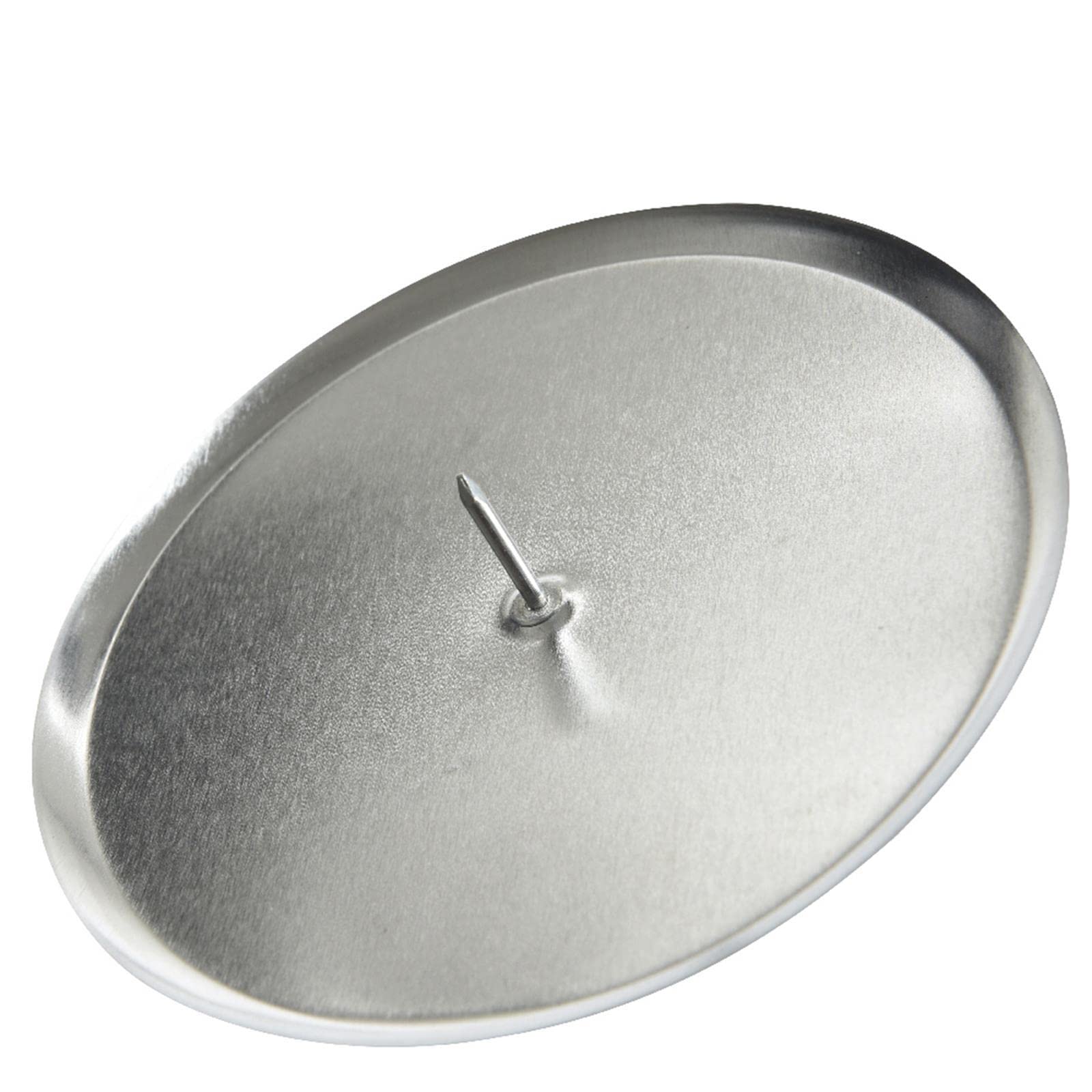 Підсвічник Комплект 4 Метал 6 x 10 см Срібний Адвент Вінець Тарілка для Свічок, фото №2