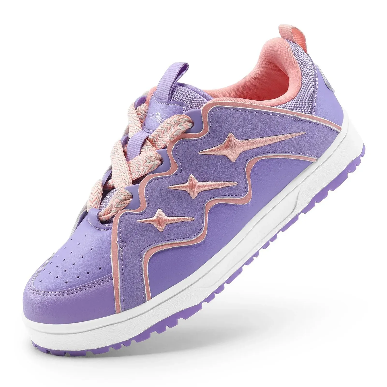 Кросівки DREAM PAIRS і дівчаток на шнурівці, дитячі низькі повсякденні скейтерські для ходьби, фото №1