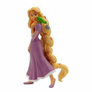 Игрушка Bullyland Walt Disney Рапунцель с палитрой художника, около 10 см, 10 см - Фото 1