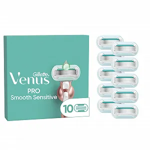 Сменные кассеты для женской бритвы Gillette Venus Pro Smooth Sensitive 10 шт. - Фото 1