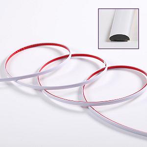 Д-образний мольдінг 3м*8мм*4мм Білий D SW-00001550 synthetic.ua - Фото 1