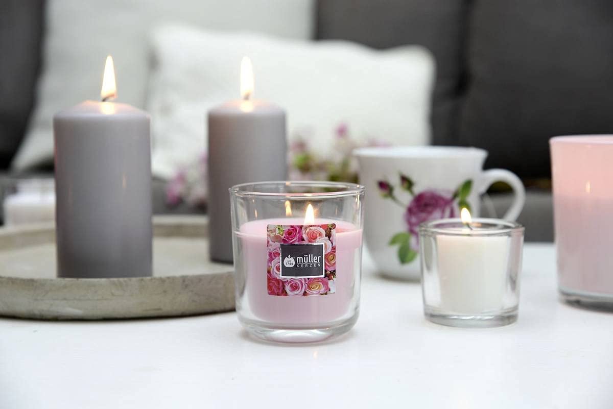 Свічка Müller Pillar Unscented 4.8 x 6.2 см Івори Набір 24 шт, фото №3 Свічка Müller Pillar Unscented 4.8 x 6.2 см Івори Набір 24 шт, фото №3