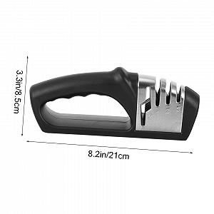 Точилка для ножей VALICLUD регулируемая вольфрамовая сталь профессиональная антискользящая synthetic.ua - Фото 1