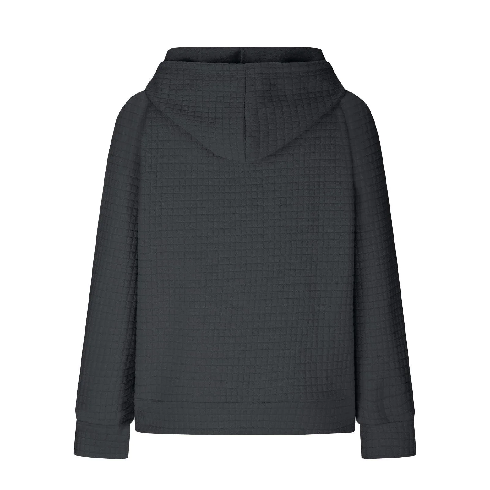 Худі Qixiu Damenscheck на блискавці з довгими рукавами, фото №2
