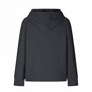 Худи Qixiu Damenscheck на молнии с длинными рукавами synthetic.ua - Фото 1