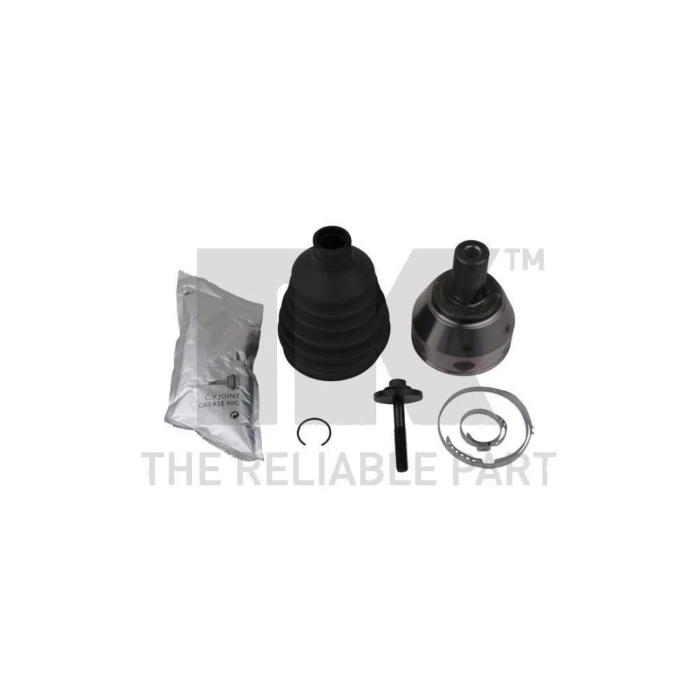 Комплект ШРУСа NK 512544 для FORD, передній міст зліва, з боку колеса, фото №1