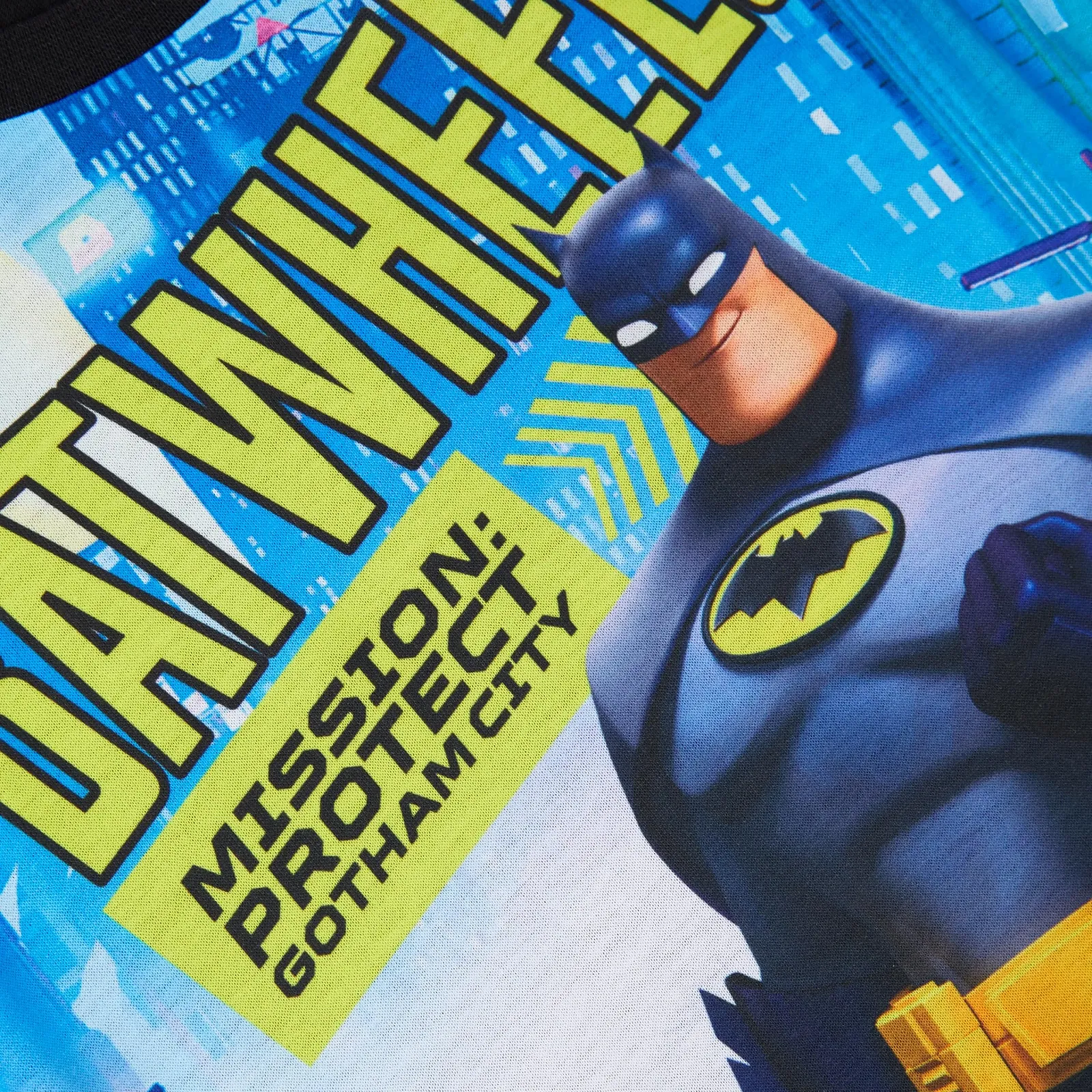 Піжама Batman DC Comics BatWheels з довгими рукавами для дітей, фото №2 Піжама Batman DC Comics BatWheels з довгими рукавами для дітей, фото №2