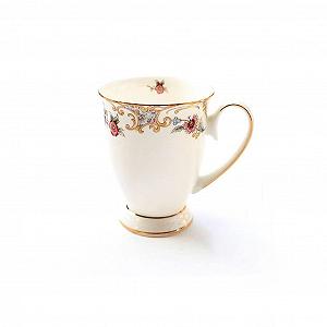 Керамічна Кружка в Китайському Пасторальному Стилі з Квітами - Фото 1