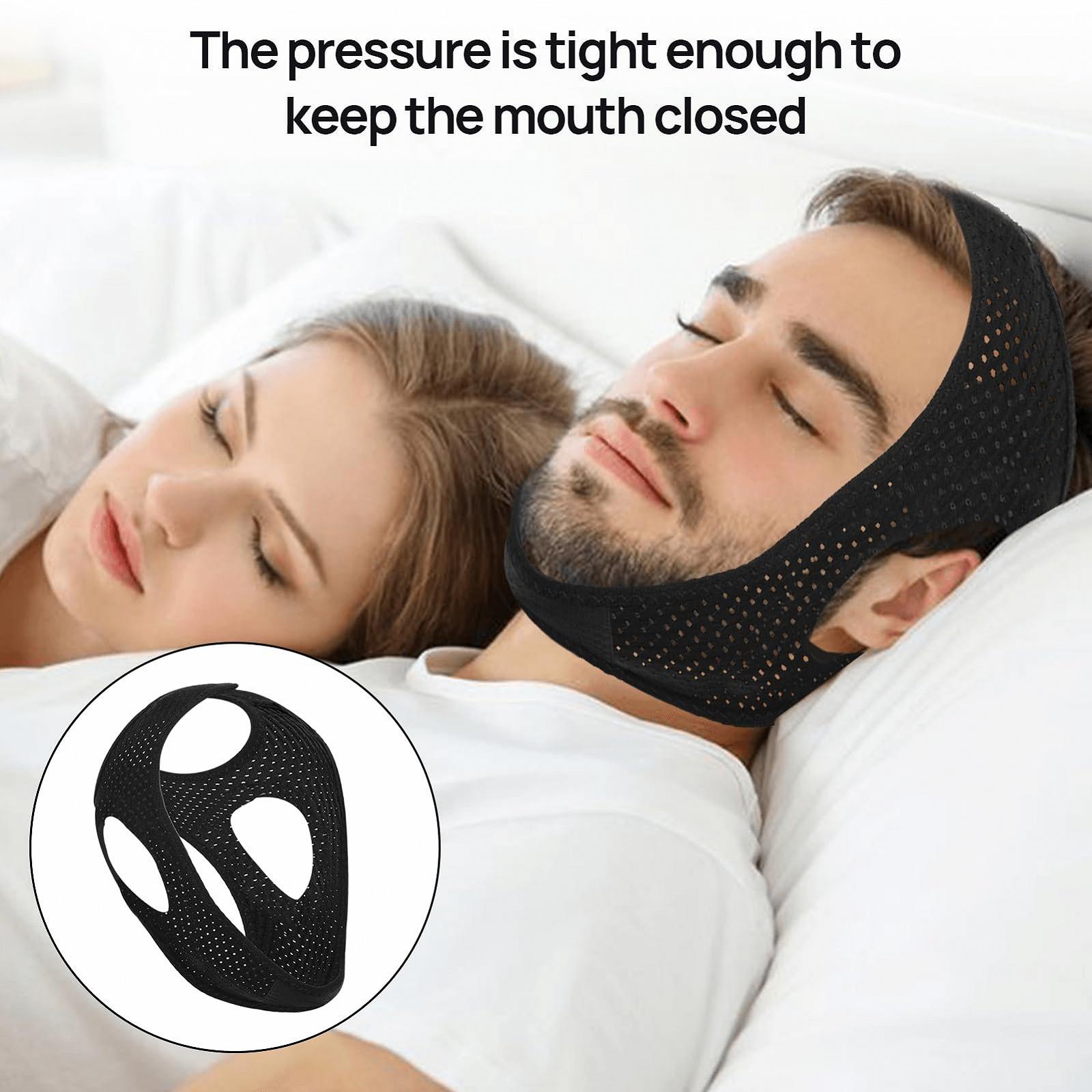 Підборідний ремінь Проти хропіння Універсальний розмір, 2 шт, фото №6