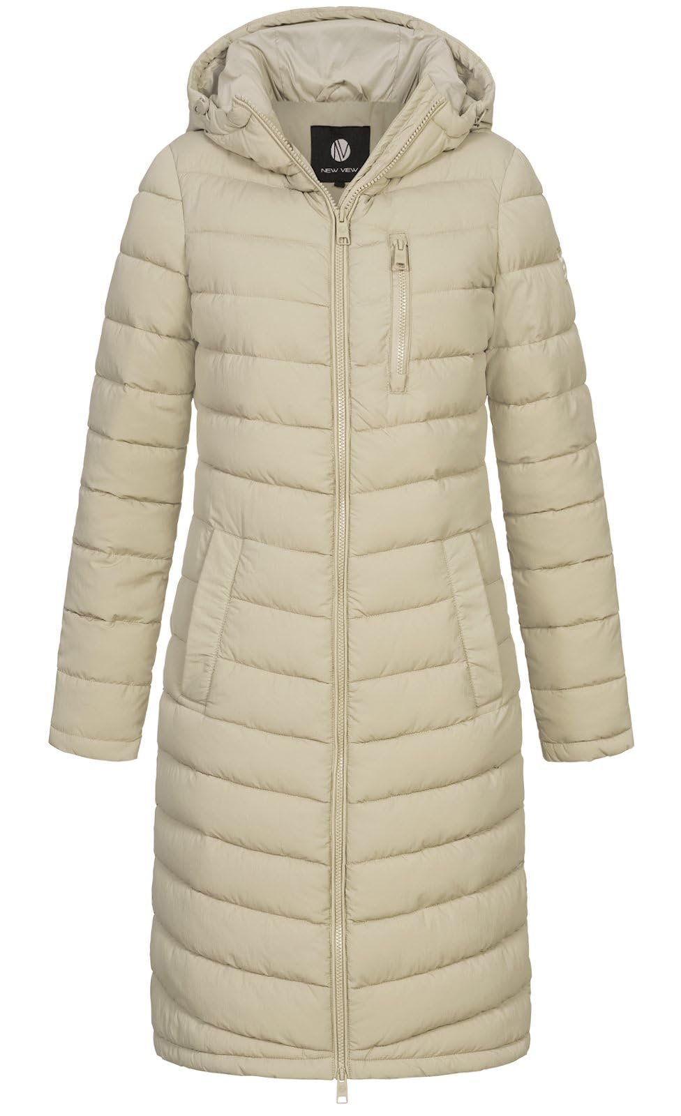 Куртка стеганая NEW VIEW Tessa Женская с капюшоном, фото №1