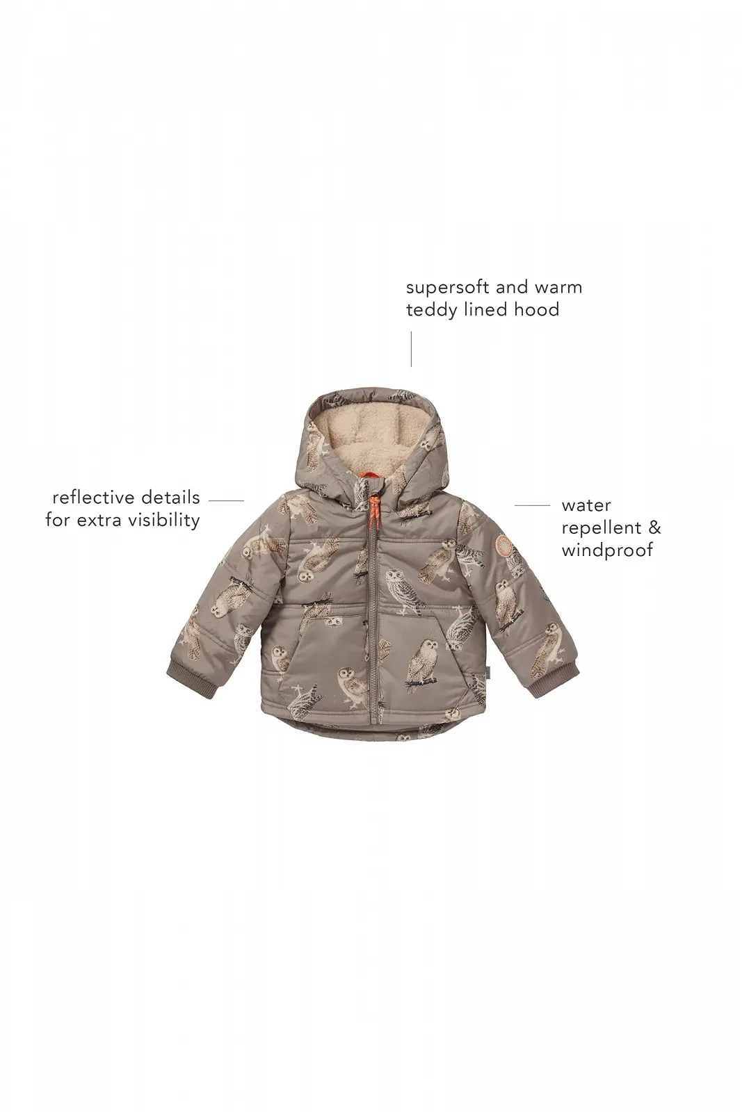 Куртка Noppies Garray с принтом для мальчиков, фото №4 Куртка Noppies Garray с принтом для мальчиков, фото №4