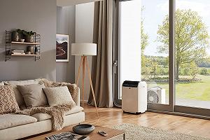 Мобільний кондиціонер REMKO RKL 495 DC Спліт-система 120 м³ 4.3 kW з дистанційним керуванням synthetic.ua - Фото 1