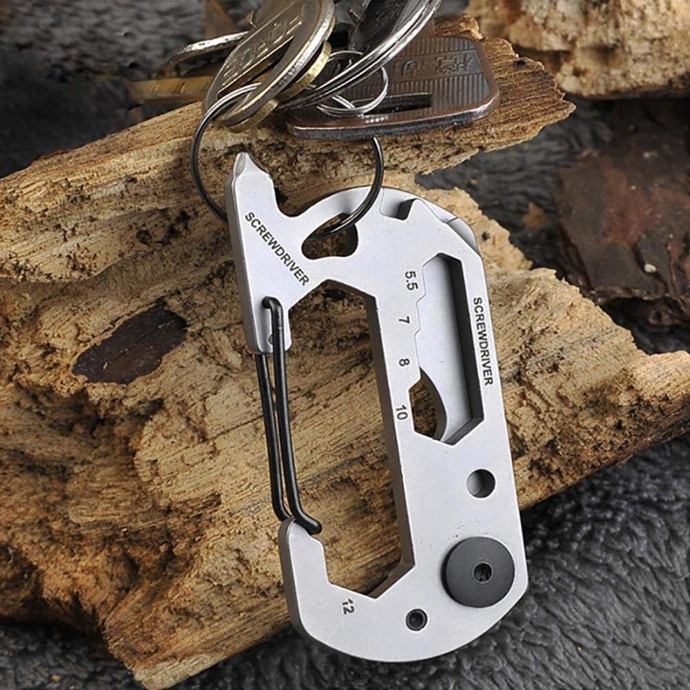 Мультитул XYDESIGN Mini Outdoor EDC, брелок, відкривачка для пляшок, інструмент для виживання, портативний польовий багатофункціональний гаджет, фото №7