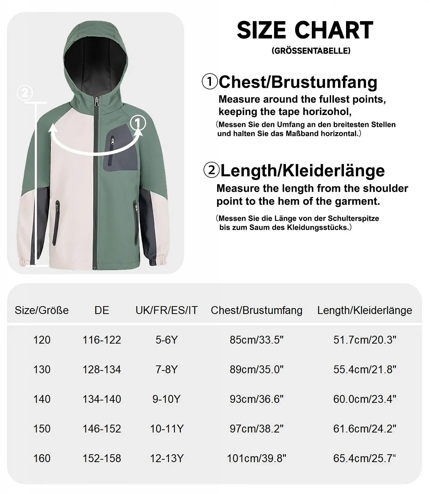 Дитяча дощова куртка ALXHUTE, Перехідна, фото №7 Дитяча дощова куртка ALXHUTE, Перехідна, фото №7